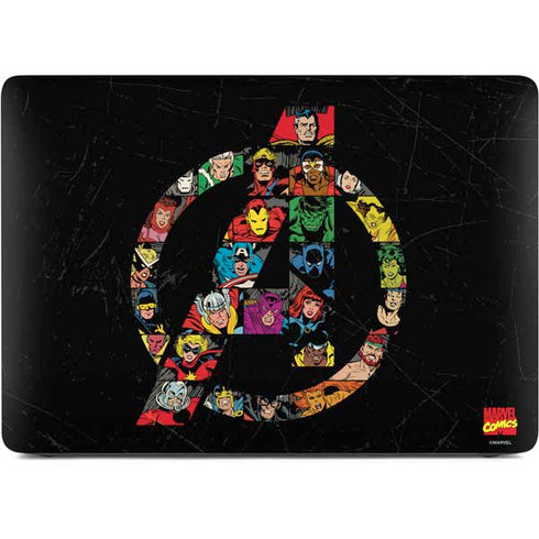 Marvel Classic Comics Avengers Logo Apple MacBook Air Skin
